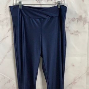 NWT- Jenni - Crossover Waist Flare Leggings
